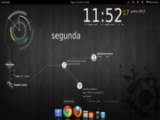 Gnome Ubuntu 13.04 +gnome shell +d...